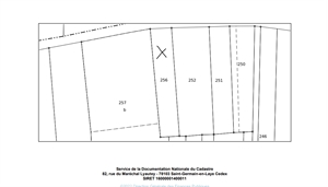 terrain à la vente -   36210  CHABRIS, surface 1024 m2 vente terrain - UBI434409743